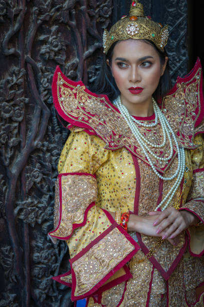 istock Myanmar traditional costumes 1164822989