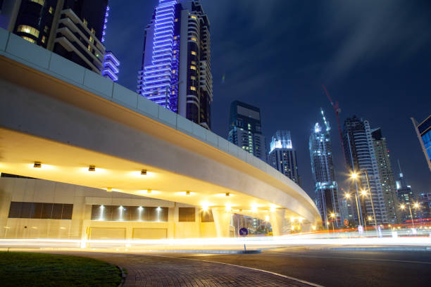 istock hotel with buildings at the night 1164836140