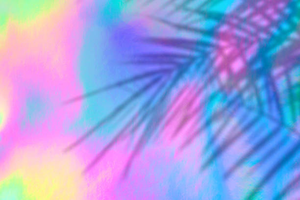 istock holographic background with palm leaves shadows 1164837205