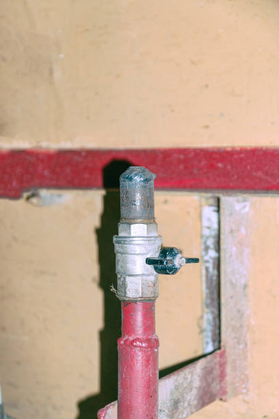 istock Tap the plug on a metal pipe 1164840083