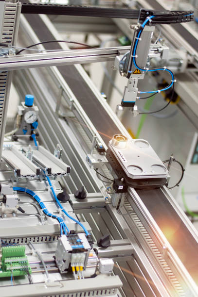 istock Industry 4.0 smart factory concept; artificial intelligence in production 1164840262