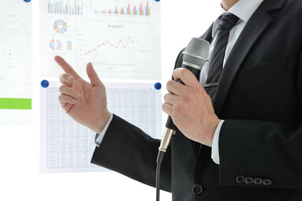 istock Business scene, seminar or presentation 1164842323