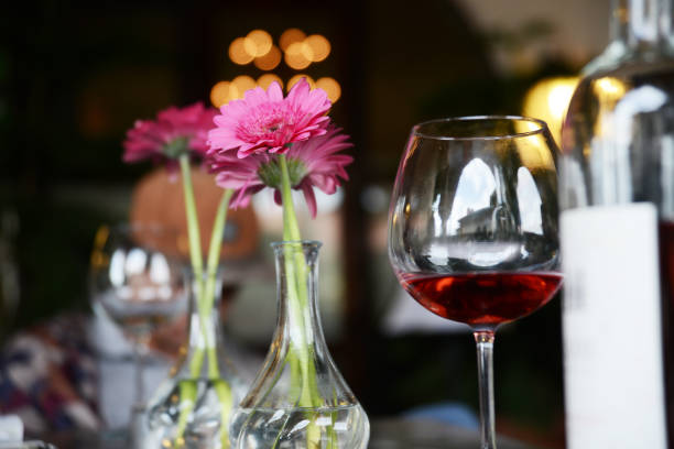 istock Wine Glass and Flower 1164843864