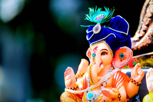 Lord Ganesha Indian Festival Stock Photo - Download Image Now - Ganesha,  Backgrounds, Beauty - iStock