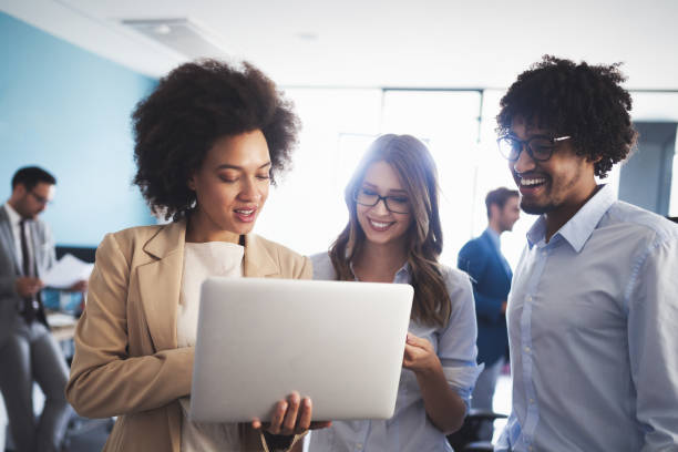 istock Business people working and brainstorming in office 1164862516