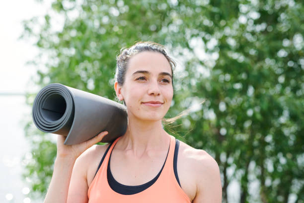 istock Ready for yoga outdoors 1164863843