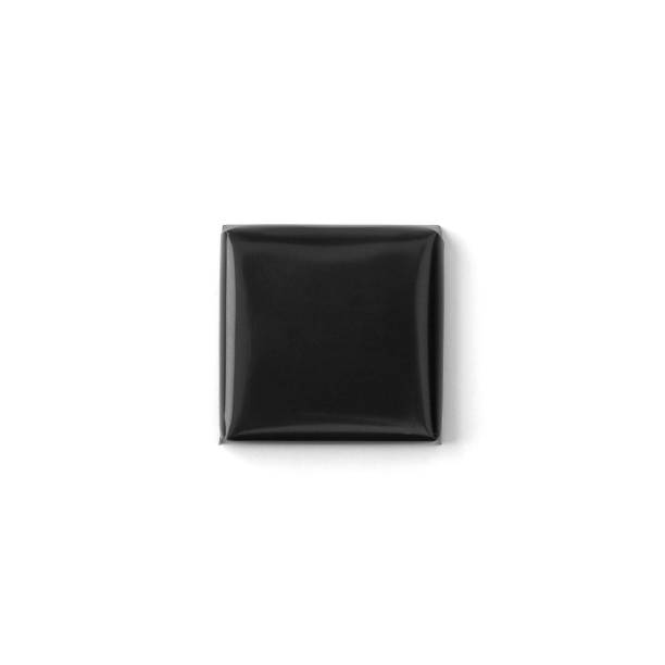 istock Blank Paper package for single square chocolate piece top view isolated on white background. 1164866920