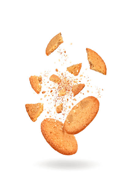 istock pieces of cookies on a white background 1164867916