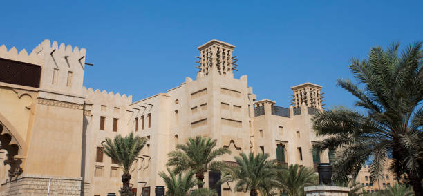 istock traditional Arab wind tower for air conditioning 1164869109