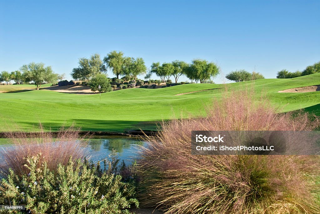 Arizona Golf Course View of an Arizona Desert Golf Course... Arizona Stock Photo