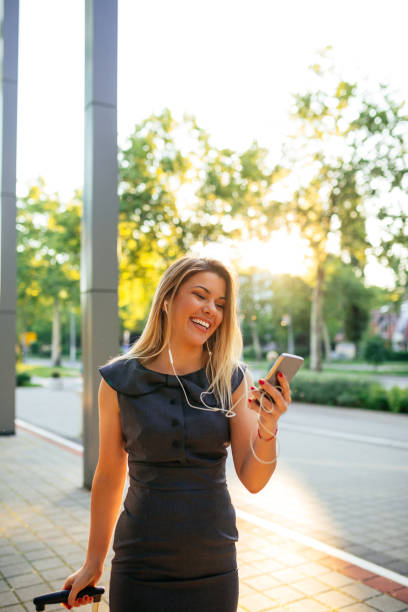 istock Modern woman on the move 1164872524