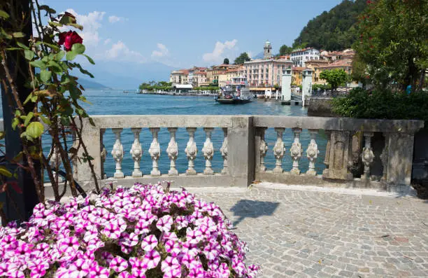 Photo of View of Bellagio, a small village on Como lake, Italy.