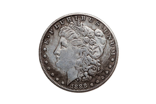 istock USA One Dollar Morgan Silver Coin 1164879822