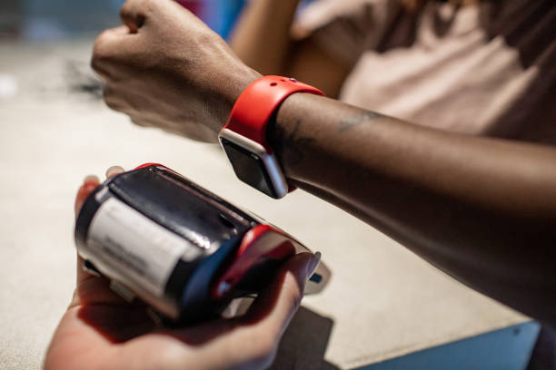 istock Contactless Payment With Smart Watch 1164881106