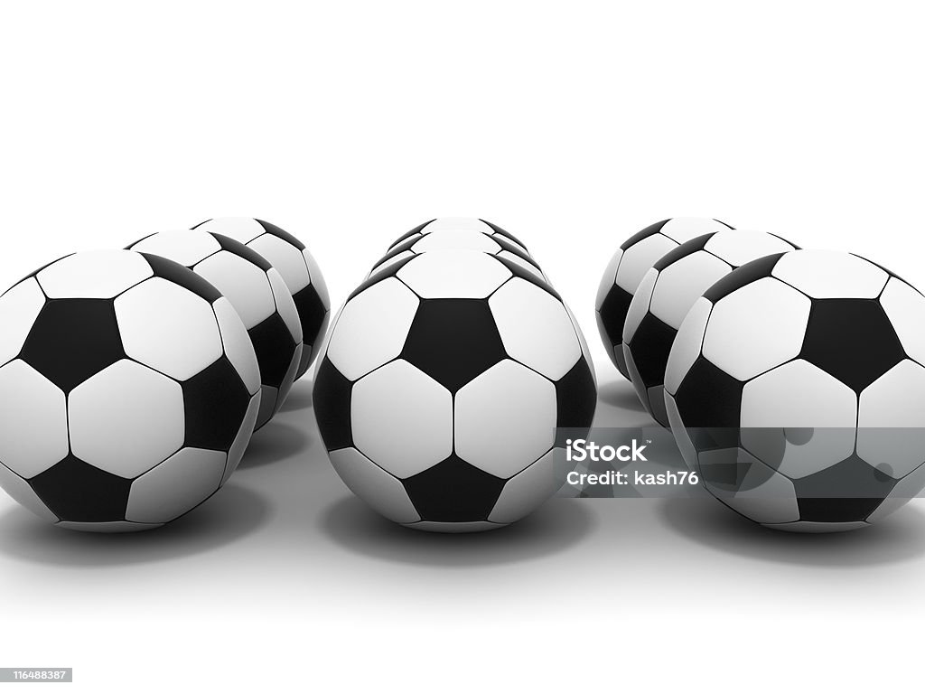 Ballons de Football - Photo de Activité libre de droits