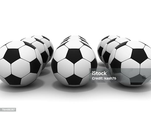 Piłki Nożnej - zdjęcia stockowe i więcej obrazów Bez ludzi - Bez ludzi, Biały, Boisko
