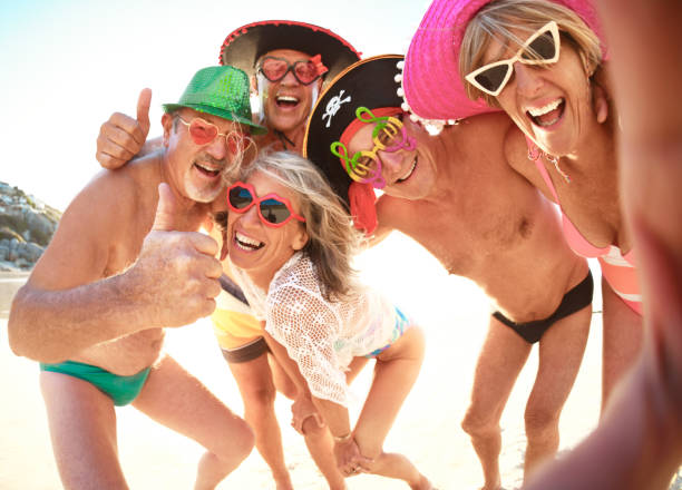 istock We totally agree that there's no fun without a selfie! 1164884528
