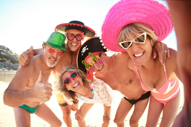istock Old timers love selfies too 1164884529