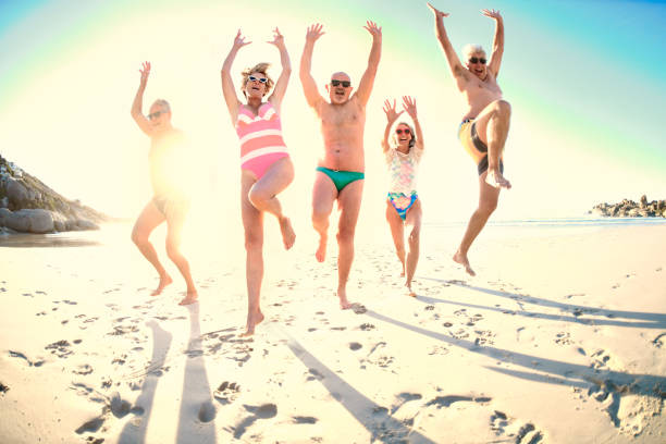 istock Everybody get your feet off the ground! 1164884536