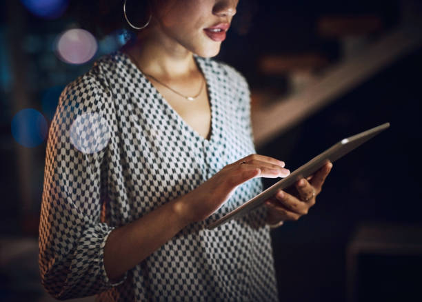 istock She's well connected in this industry 1164885398