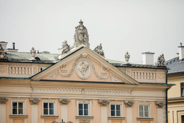 istock Ornate building in Krakow, Poland 1164887157