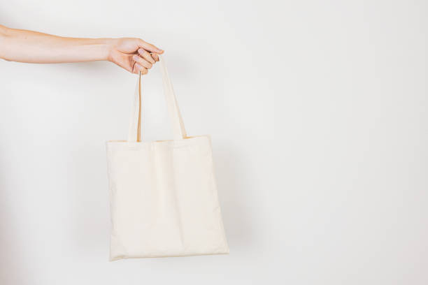 istock Frabic tote bag for zero waste lifestyle. 1164889955