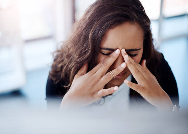 istock The pressure is getting to her 1164895269