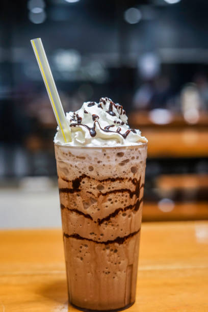 istock A Glass of Chocolate Milkshake 1164900940