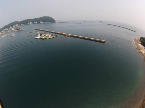 istock Early morning harbor town, Himeji, Ieshima 1164901603