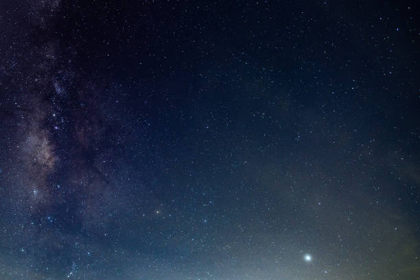 istock Milky way,galaxy,cosmos on dark sky 1164902375