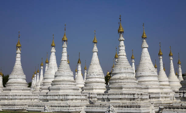 istock Kuthodaw Pagoda in Mandalay, Myanmar 1164904671