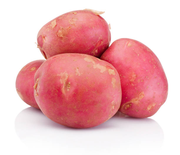 istock New red potato isolated on white background 1164911955