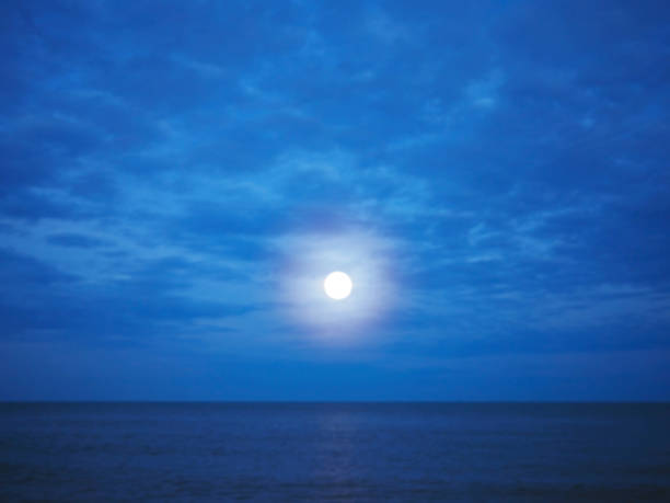 istock Abstract blur background of dramatic night sky 1164913470