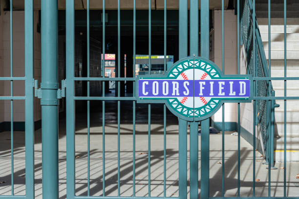 クアーズ フィールド, デンバー, コロラド州 - coors field ストックフォトと画像