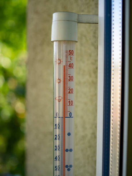 istock 40 plus celsius hot weather in Europe 1164920291
