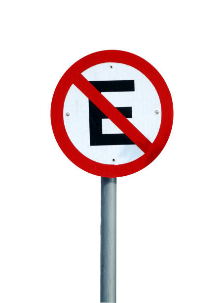 No parking traffic sign