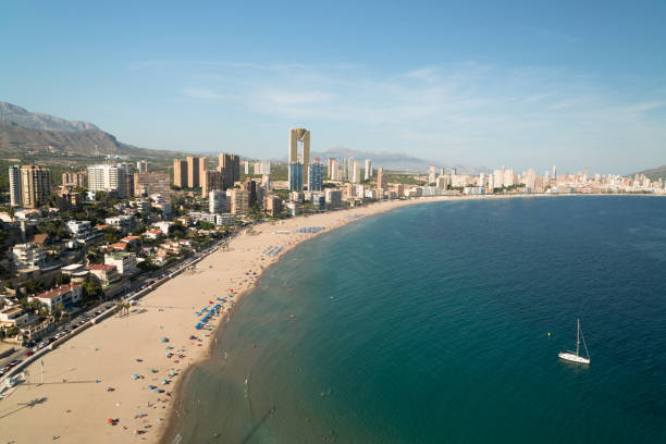 istock Panorama of Benidorm city, Spain 1164923012