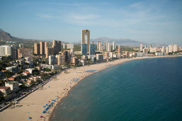 istock Panorama of Benidorm city, Spain 1164923721