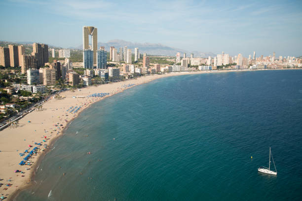 istock Panorama of Benidorm city, Spain 1164923826
