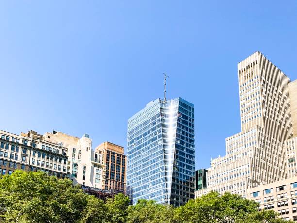 istock New York Skyscrapers with Greenery 1164926140