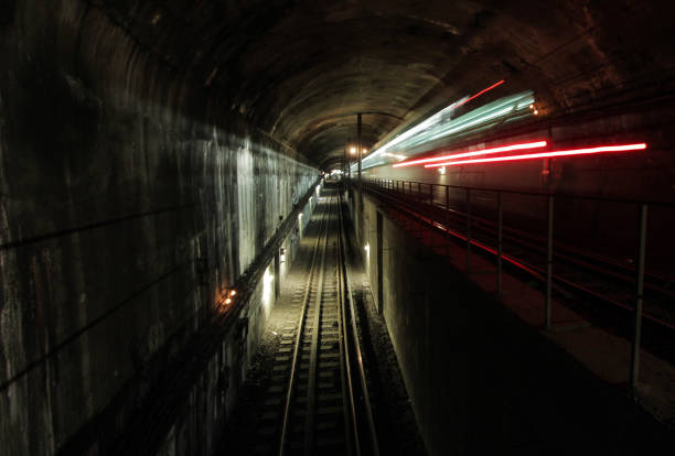 istock Exploration of Paris metro tunnels. 1164928239