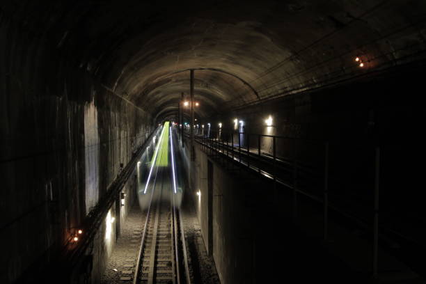 istock Exploration of Paris metro tunnels. 1164928340