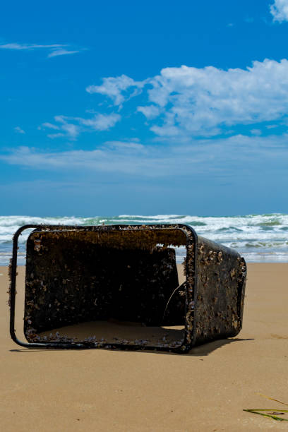 istock Ecological problem of pollution of the world ocean with plastic, waste and garbage 1164931143