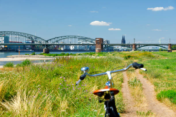 istock With the Bicycle into the Poller meadows, Cologne, Germany 1164937101