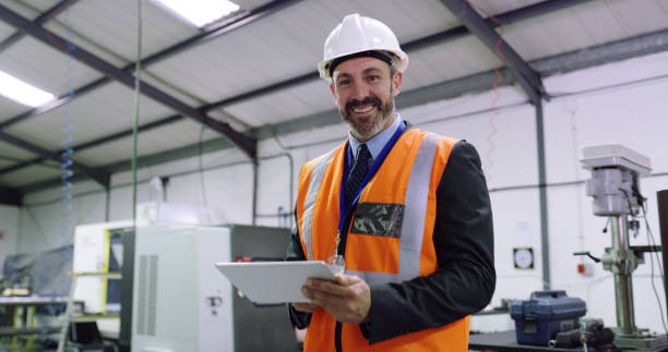 istock Easy to use technology for an engineer on the go 1164937442