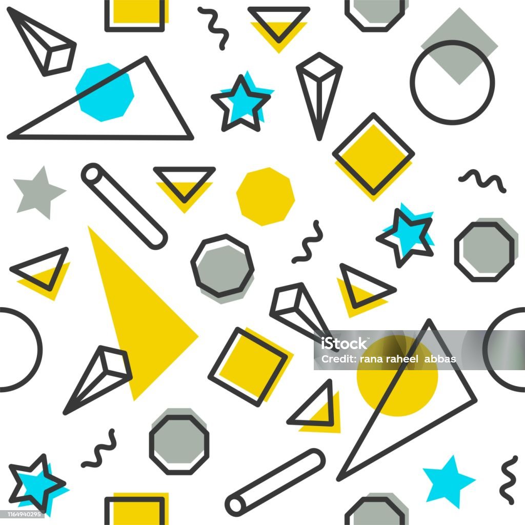 Mẫu Liền Mạch Hình Học Sử Dụng Cho Nền Hoặc Phông Nền Hình Nền ...