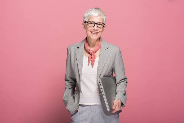 istock Woman with laptop 1164946336