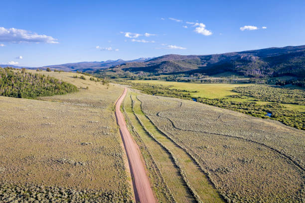 istock mountain river valley aerial view 1164948208