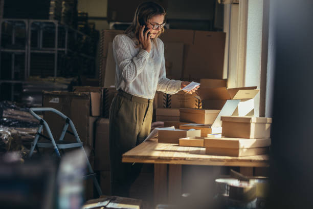 istock Woman confirming the order on phone 1164952905