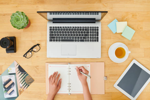 istock Businesswoman planning work at office 1164953142